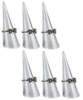 6 X Acryl Ringhalter FüR Fingerringe - Schmuckorganizer Ring StäNder Kunststoff