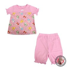 NOUVEAU pyjama Pokémon Jersey manches courtes pour fille 120 cm rose 572