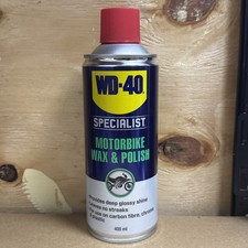 WD-40 Motorbike Wax & Polish 400ml WD40 19.98 per litre