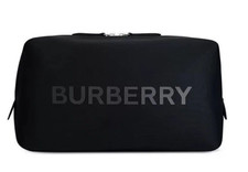 BURBERRY Beauty Black Pouch Cosmetic Travel Case