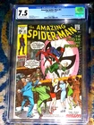 THE AMAZING SPIDER-MAN #91 (12/70) George Stacy Funeral CGC 7.5