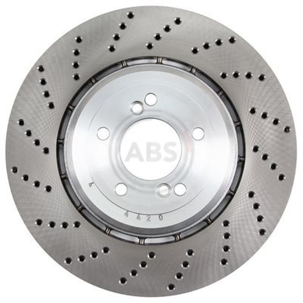 1X A.B.S. Bremsscheibe Beschichtet 18056 FüR E64 E60 BMW E61 E63 5Er Touring 6Er-image