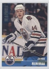 1999-00 ITG Be A Player Memorabilia Janne Niinimaa #76 0b4