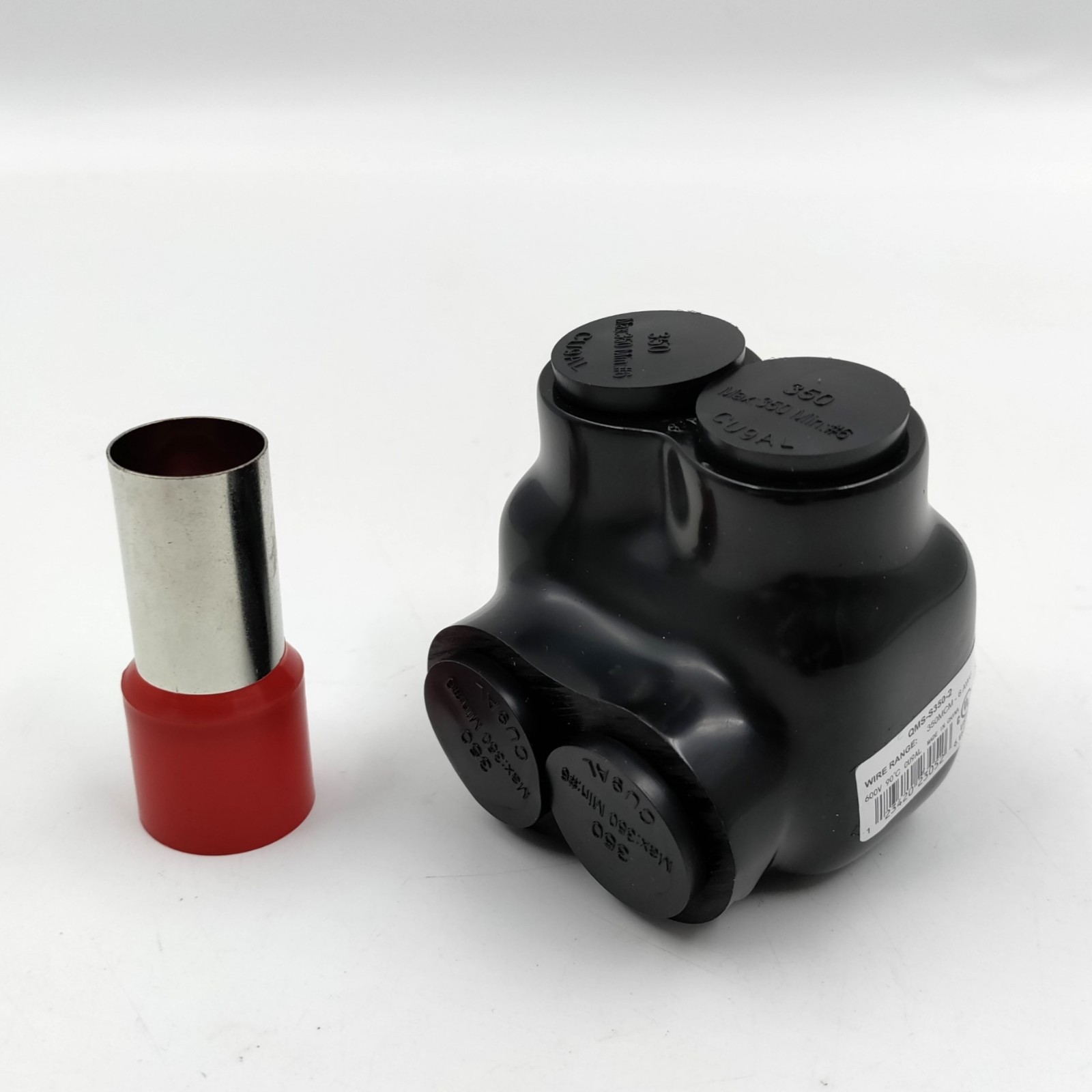 Black IT-350 350MCM 6AWG 600v Electrical Power Connector -New in Package