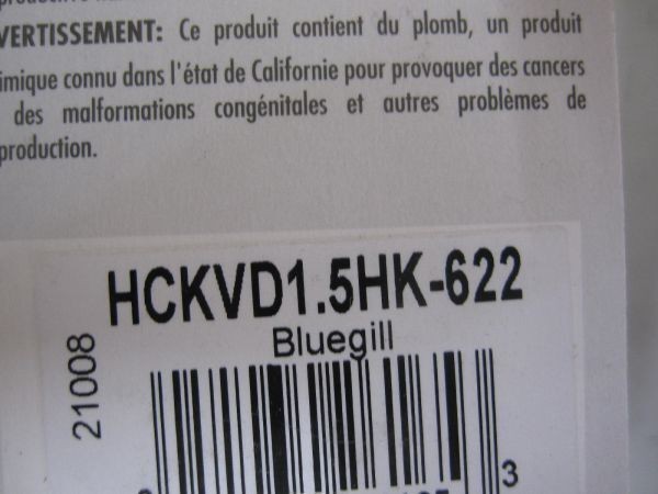 Strike King KVD1.5 Hard Knock 622 Bluegill New Lures - Image 3