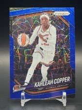 KAHLEAH COPPER 2025 Panini WNBA Prizm BLUE VELOCITY #62 Phoenix Mercury 