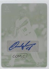 2020 Chronicles Luminance Printing Plate Yellow 1/1 Carlos Martinez Auto 13st