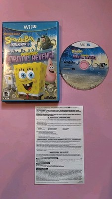 SpongeBob SquarePants Planktons Robotic Revenge (Nintendo Wii U, 2013) Complete