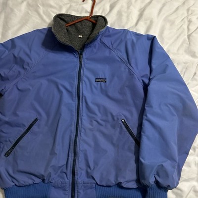 Vintage 70s 80s Patagonia fleece lined Hard Shell Jacket Size XL rare color 