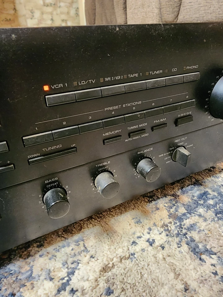 Yamaha RX-V870 | Vintage AV Receiver | See Description | Tested Working - Image 4 of 4