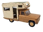 Vintage 1960s Tonka Camper Truck Jeep Toy Metal Collectible Play Vehicle