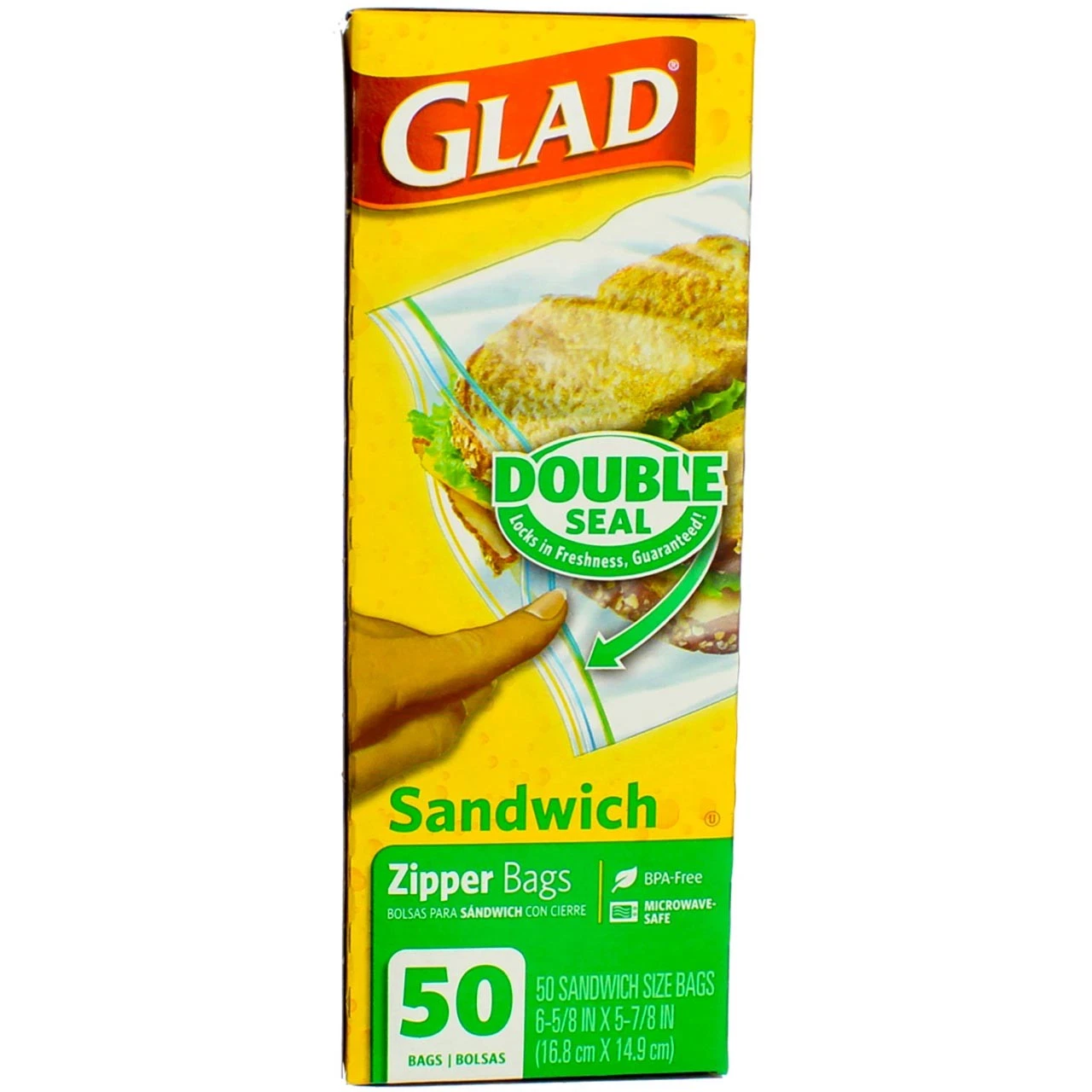 Glad Zipper Sandwich Bags - Thumbnail 5