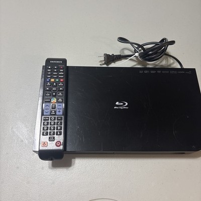 Samsung BD-JM63 Blu-Ray DVD Player WiFi HDMI w/ Remote Tested Works