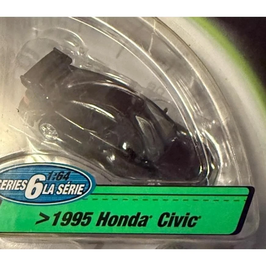 Racing Champions Fast & Furious 1995 Honda Civic negro 1:64 diecast nuevo sellado Foto 3 de 3