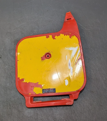 #ad #ad Honda XR80R XR100R Front Number Plate 1985 2000 $45.00