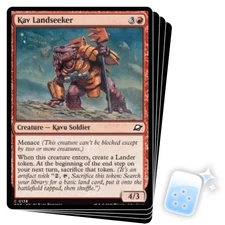 KAV LANDSEEKER X4 Edge Of Eternities EOE Magic MTG MINT CARD