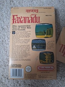 Faxanadu - Nintendo Entertainment System - NES - PAL - OVP + Anleitung, CiB