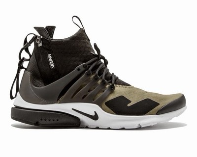 DS     ACRONYM × Nike Air Presto Mid Olive 844672-200 Men's Size