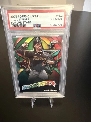 2025 Topps Chrome - Future Stars Paul Skenes #FS-2 PSA10 Pittsburgh Pirates