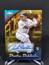 Drake Baldwin 2025 Topps Chrome Update Chromeography Auto RC #CHRU-DB Gold /50