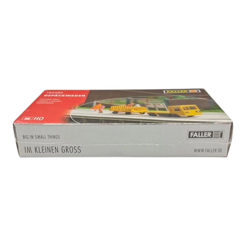 Faller HO Scale Model Kit Baggage Platform Truck Tram 180380 - Image 3 of 4
