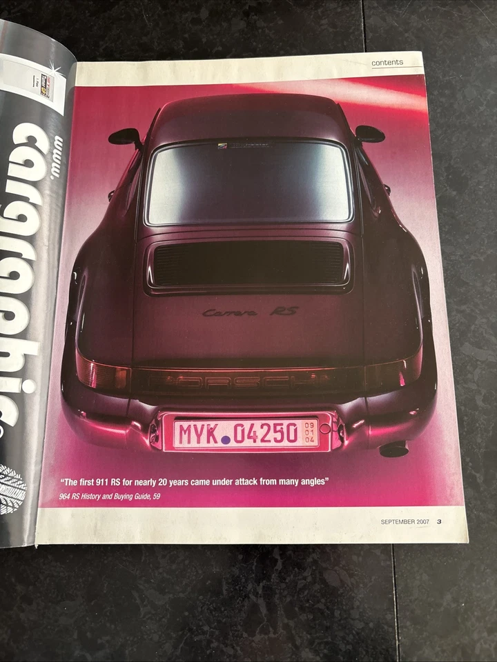 GT Purely Porsche Magazines x3 2007 - Issues 68-70 - 997 GT2, 964 RS, RUF RGT - Image 3 of 4