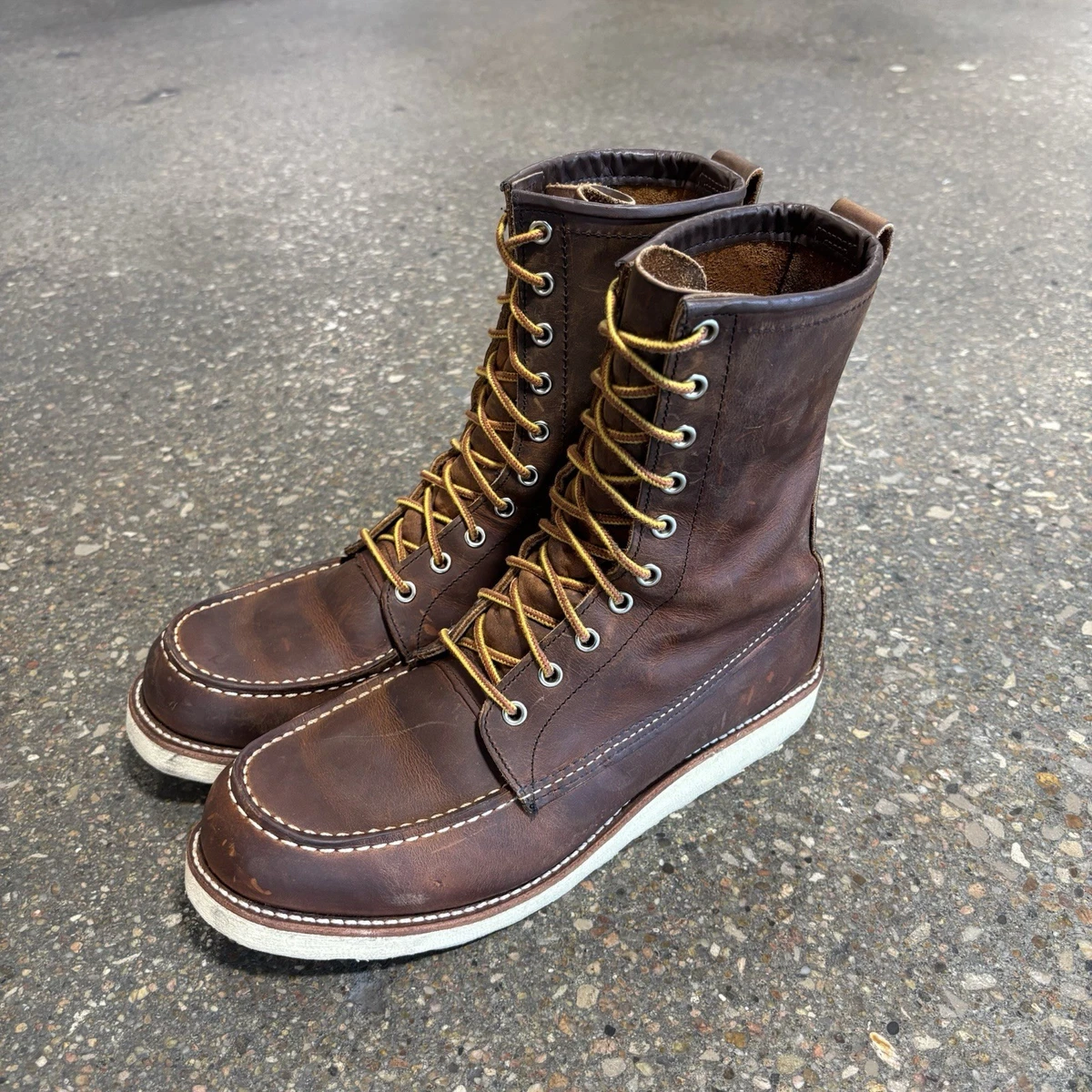 Red Wing Boots Moc Toe for sale - eBay