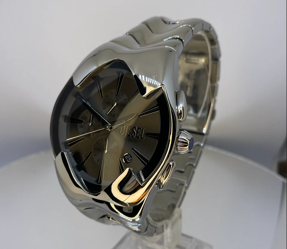 Reloj 2025 Nuevo Diesel Mercurial Cronógrafo Acero Inoxidable DZ4683 Foto 3 de 4