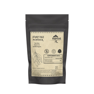 Heroot Haritaki Powder Terminalia Chebula Capsules Herbal Supplement NON - GMO