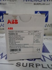 1 New in Box ABB Thermal Overload Relay 1SAZ211201R1053 24-32 Amp Range TA25DU32