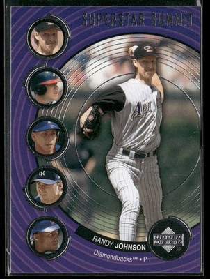 SS4 Randy Johnson 2002 Upper Deck - Superstar Summit (Series 2)