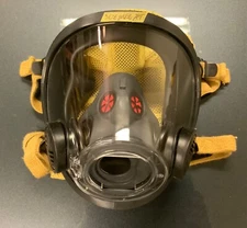Scott AV-3000 HT Mask w/KEVLAR NETTING Firefighter SCBA AIR PAK MASK Size Medium