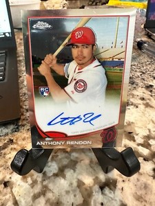2013 Topps Chrome Rookie Autographs #128 Anthony Rendon Rookie 