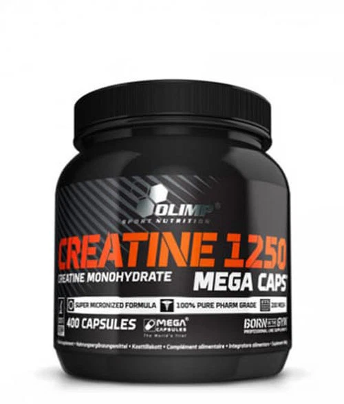 Olimp Creatine Mega Caps 1250 Kreatin Monohydrat 400 Kapseln - Bild 1 von 1