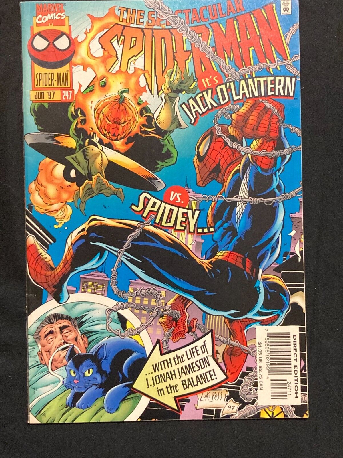 1997 Jun Issue 24 Marvel Spider-Man - It's Jack O' Lantern Comic Book AM 92523