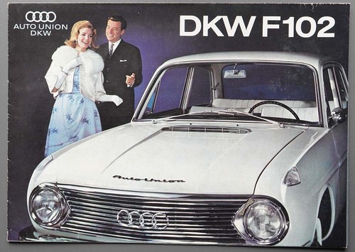 Prospekt DKW F 102 von 1963