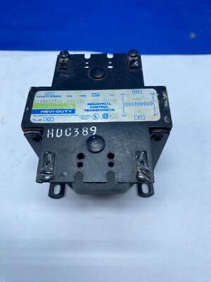 Hevi-Duty transformer 2119012T00.095, 600v pri to 24v sec, 0.095kva
