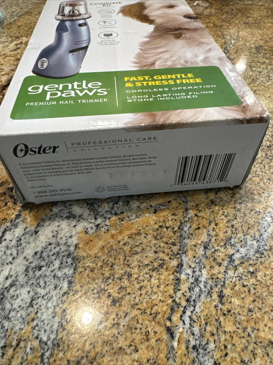 Oster Nail Gentle Paws Nail Trimmer Oster Gentle Paws Dog Nail Grinder