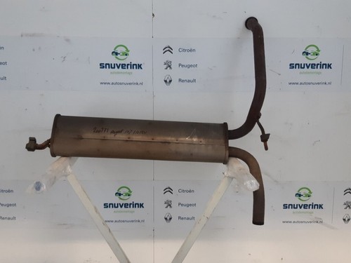 Ligne Pot D'échappement Complet Pour Peugeot 107 1.4 HDI - Silencieux Neuf - Garantie 30 Mois