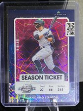 2021 Panini Contenders Optic FOTL Giancarlo Stanton Pink Velocity 2/9 No.44 NYY