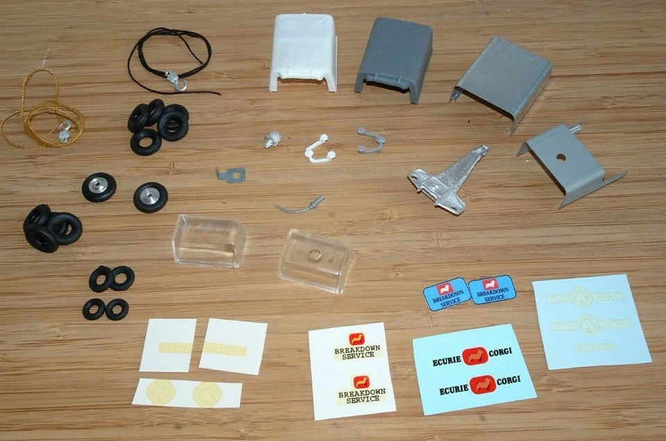 Corgi Landrover 351 406 438 416 417 GS7 GS17 Repro Spare Parts Choose of List