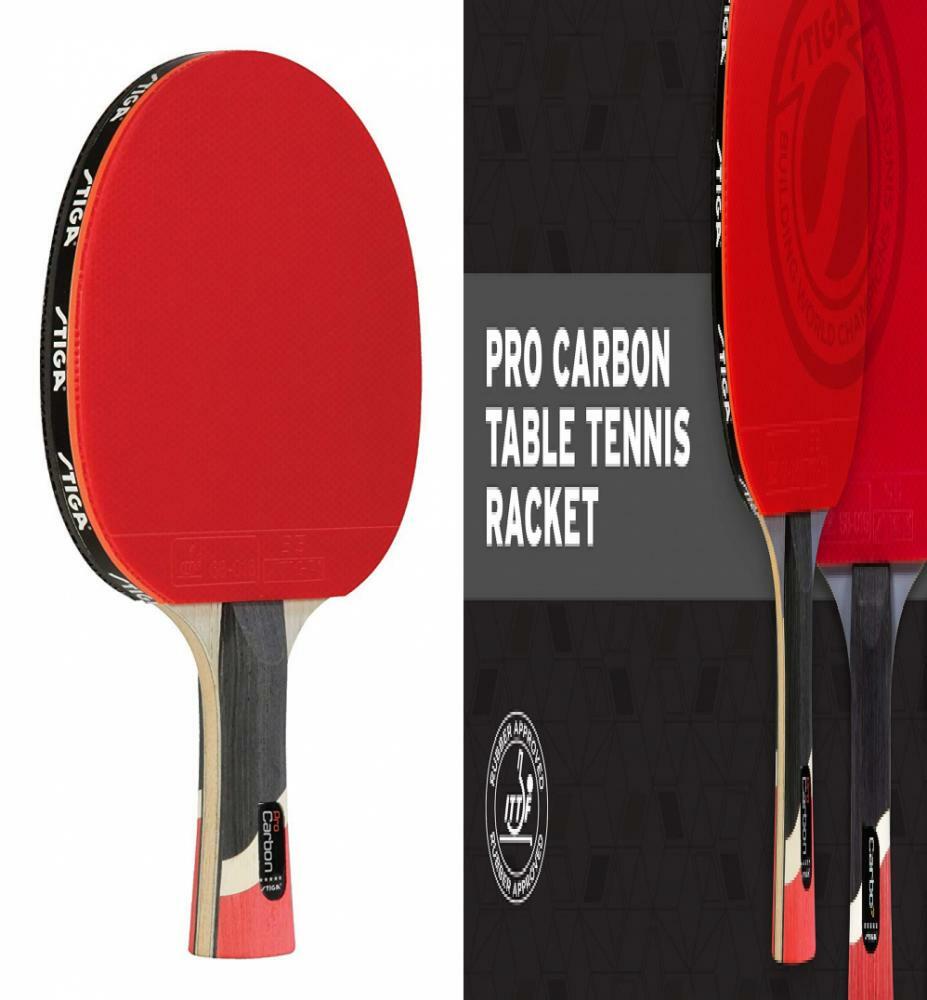 STIGA Pro Carbon PerformanceLevel Table Tennis Racket with multi eBay