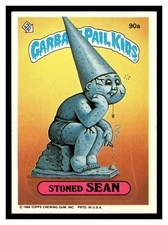 STONED SEAN #90A GARBAGE PAIL KIDS GPK ORIGINAL SERIES 3 OS3 HIGH GRADE 1986