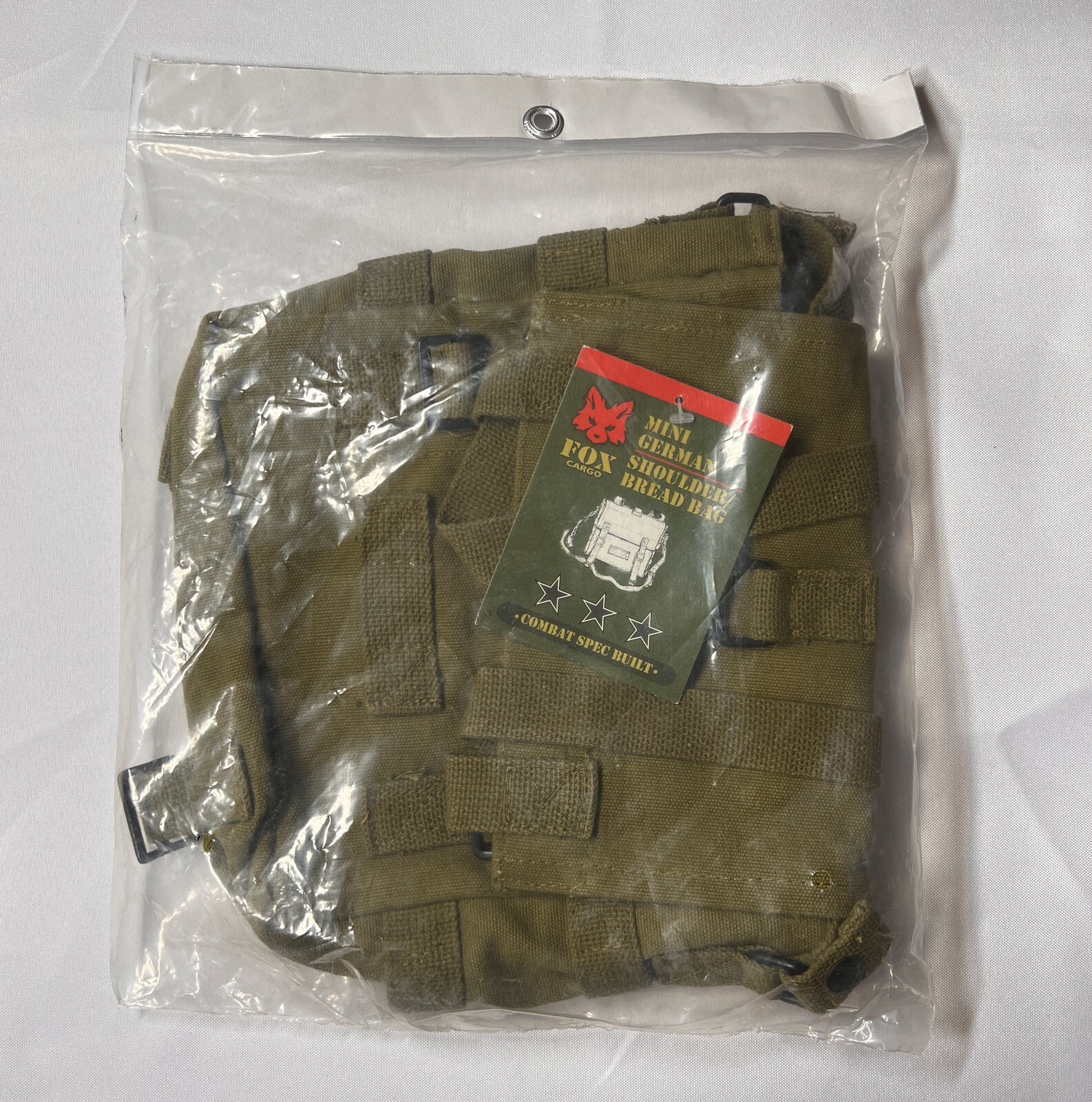 Fox Cargo - Mini bolsa alemana de hombro/pan oliva 9 1/2
