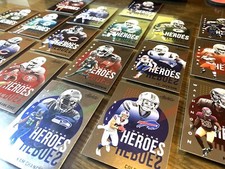 2021 Absolute Football: Unsung Heroes- FLAT Ship, complete your set : UH1-UH20