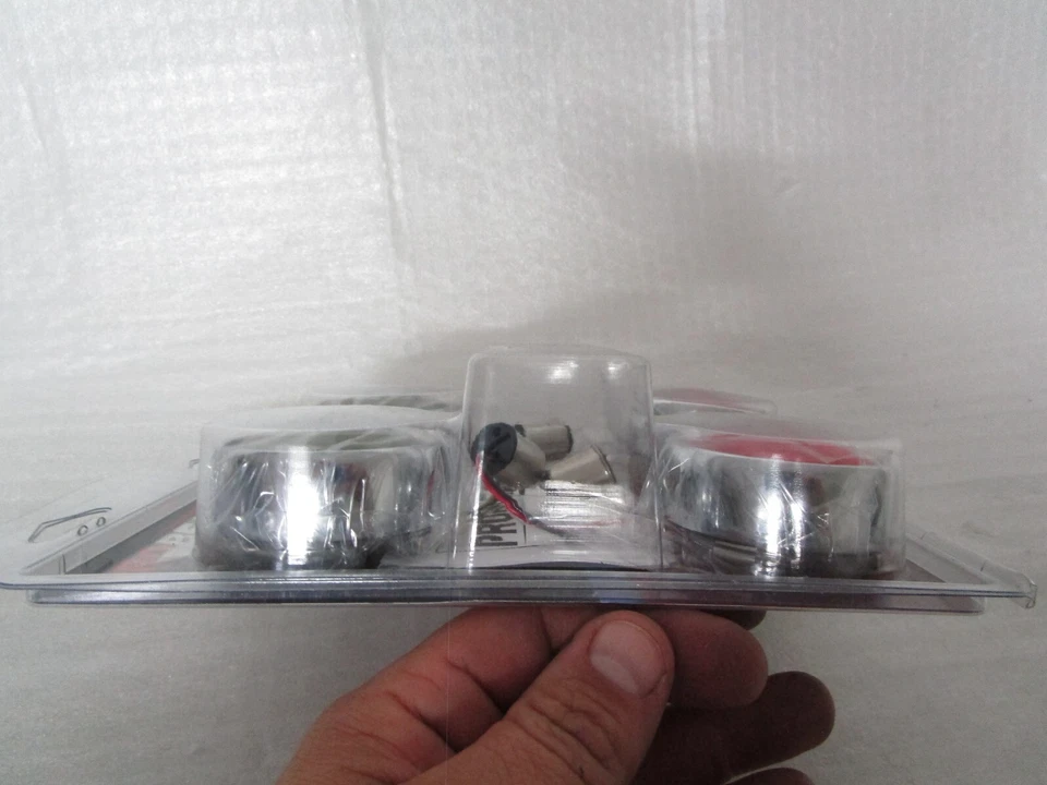 Custom Dynamics LED Bullet Turn Signal Inserts for Harley Softail Sportster - Image 3 of 4