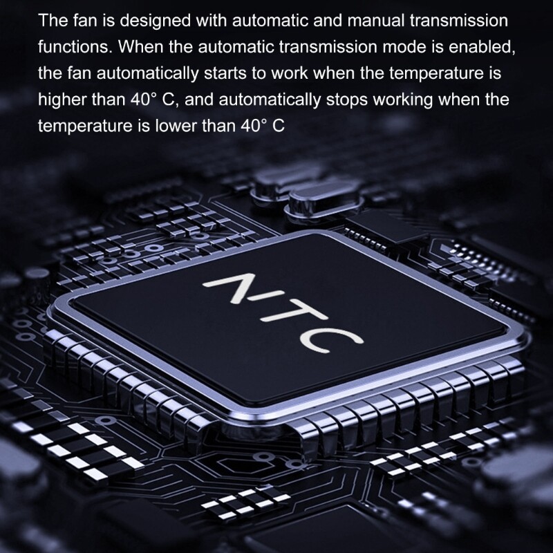 Cooling Fan Low Noise Cooling System External Cooling Fan for Series