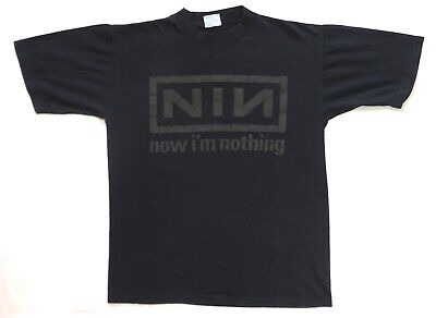 Nine Inch Nails Vintage T Shirt 1990's Tour Nothing Nine Inch Nails Vintage T Shirt 1990's Tour Nothing