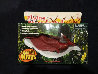2001 Gemmy Industries Flying Pterodactyle, ceiling mount, flies in circles
