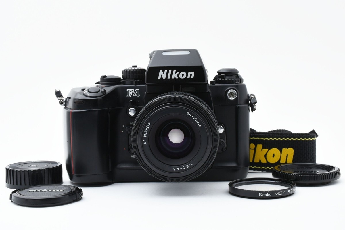 Nikon F4 SLR Film Camera AF Nikkor 35-70mm F3.3-4.5[MINT W Nikon F4 SLR Film Camera AF Nikkor 35-70mm F3.3-4.5[MINT W